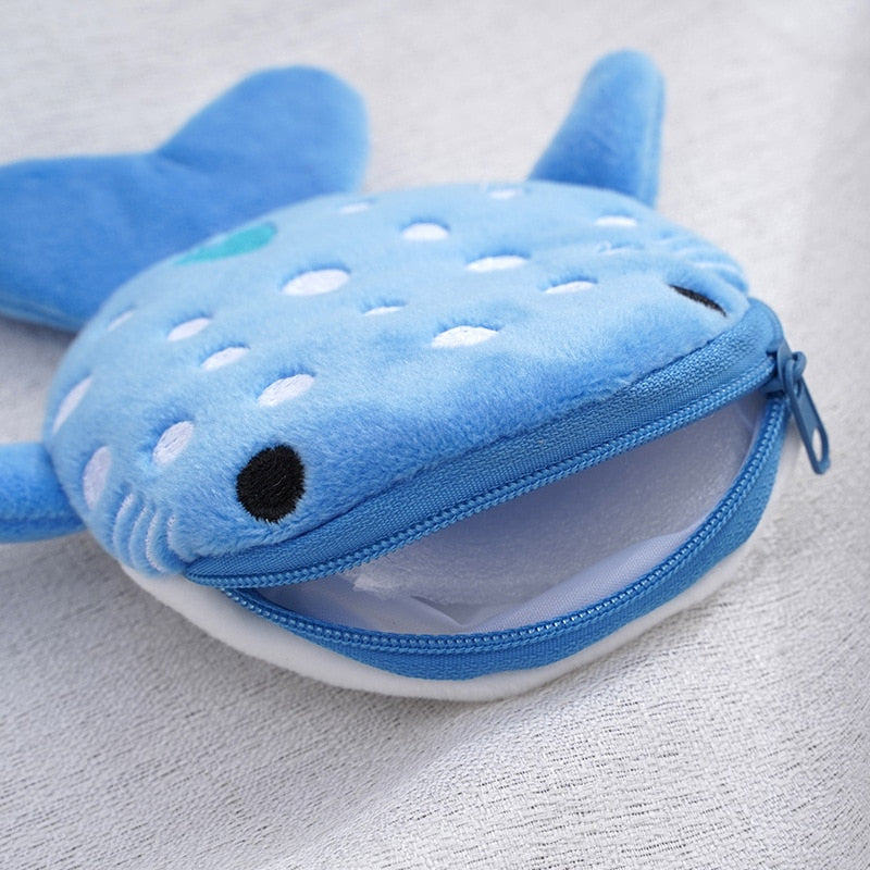 Pendentif de dessins animés en peluche de pièces de Shark pour enfants
