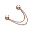 Boucle magnétique-rose or-1 pièce
