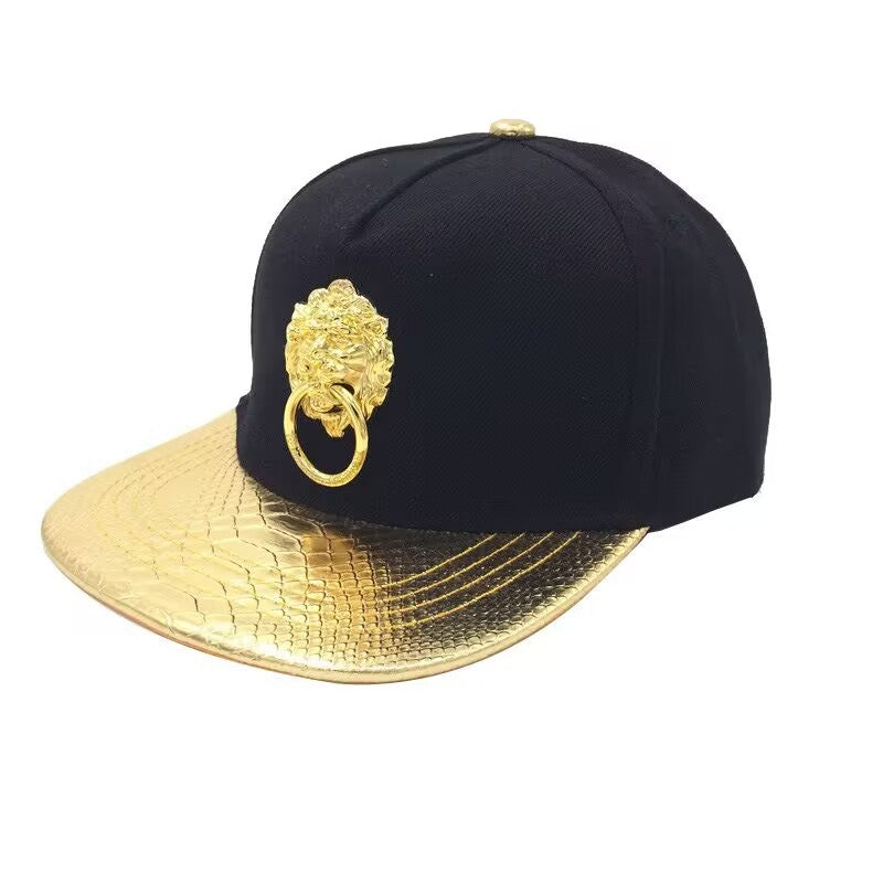 Casquette de baseball en cuir PU pour hommes