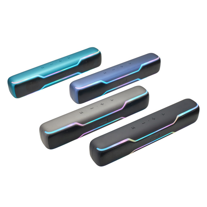 Wireless Card U Disk Magic Color RGB Lamp Strip Haut-parleur Bluetooth