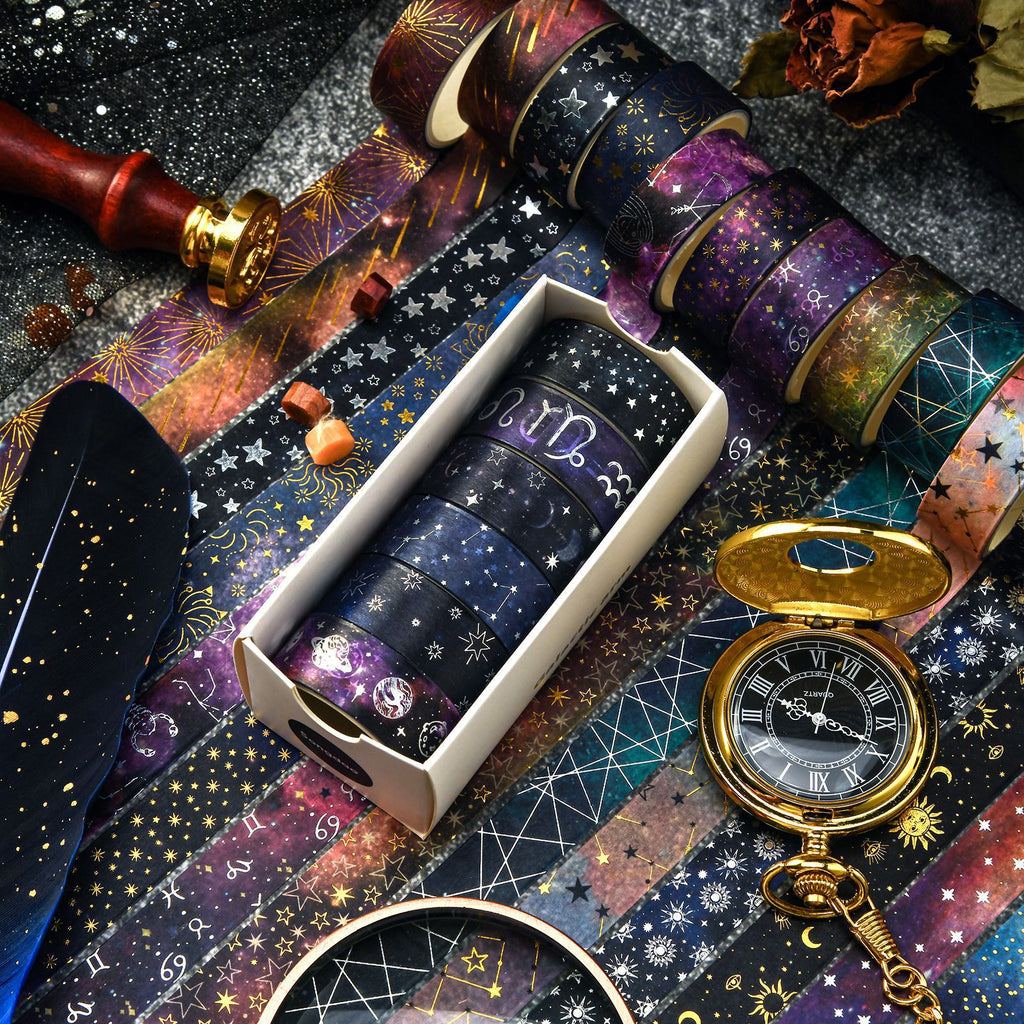 Starry Sky Slice Une étoile mystérieuse Bande d'incendie populaire Diy