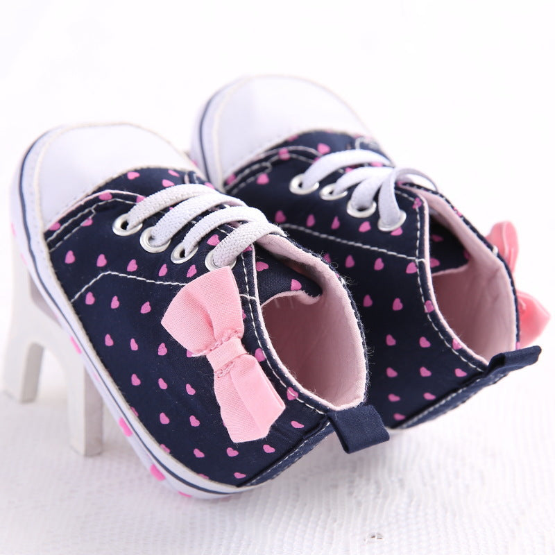 Chaussures de petite fille haut-top Soft-soled