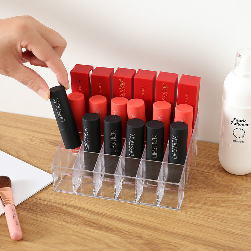Display Stand Storage Box Women's Desktop Lipstick Organisateur