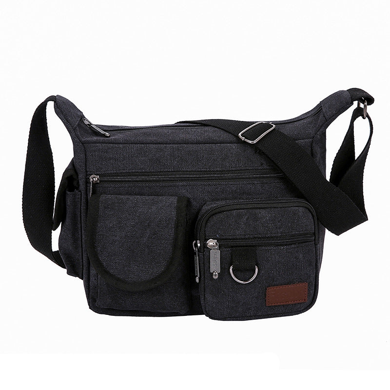 Sac de voyage occasionnel pour les hommes en toile