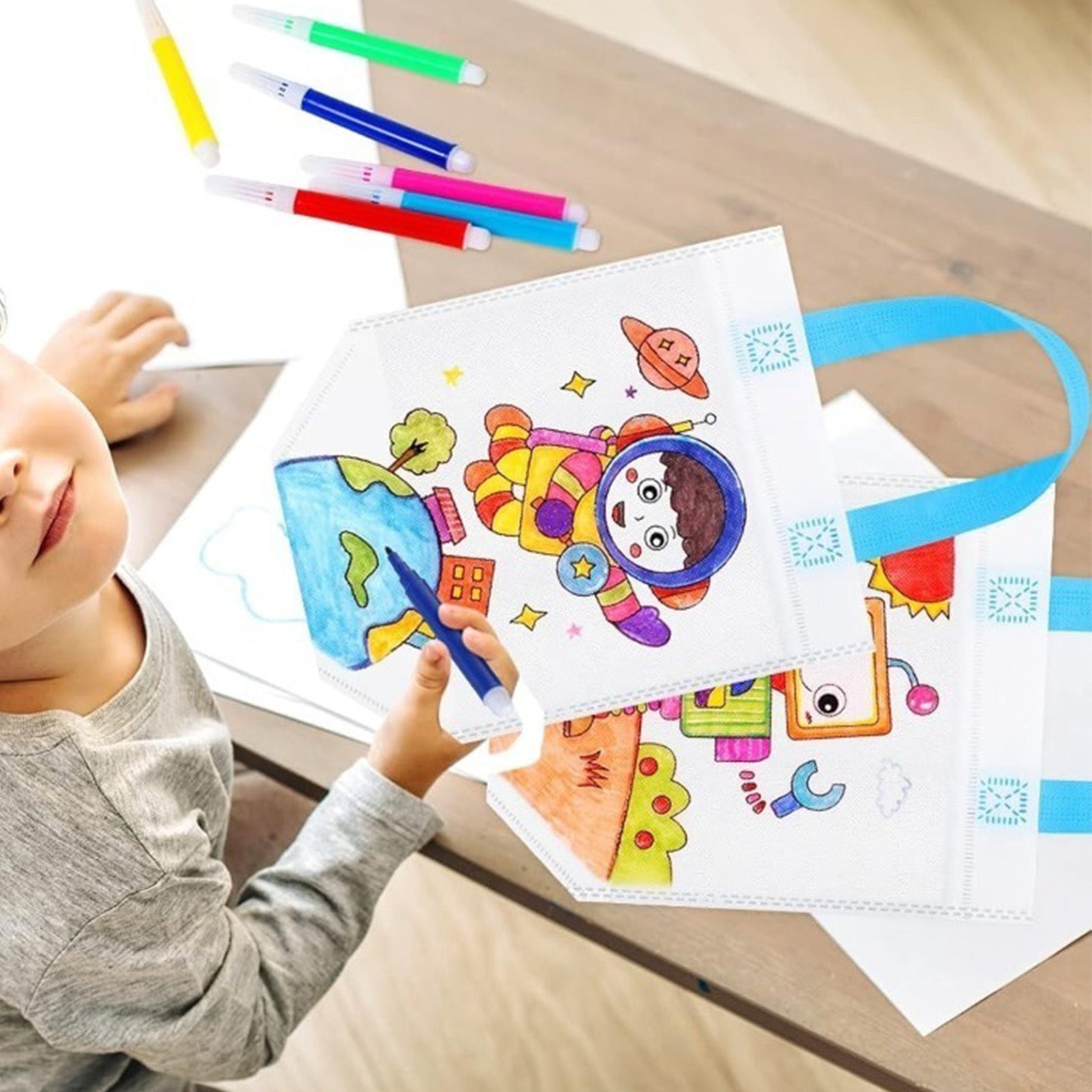 20 Mignon Coloriage Page Sacs Cadeaux pour les Fêtes de Noël Coloriage Page Sacs de bricolage