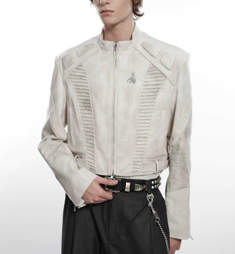 Veste en cuir Akira courte originale