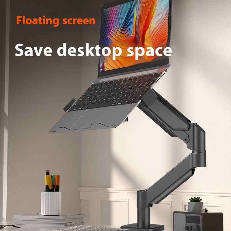 Support ordinateur portable Refroidissement suspendu Hauteur du bureau Augmentation de la base de bras mécanique