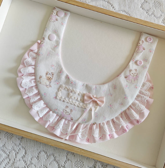Écharpe en dentelle mignonne avec une décoration Bow