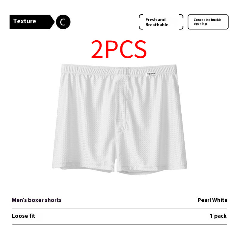 Pantalon en soie glacée Pantalon en nylon Boxers en soie glacée pour hommes