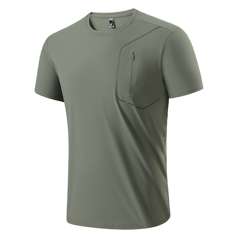 T-shirt à manches courtes taille européenne pour hommes