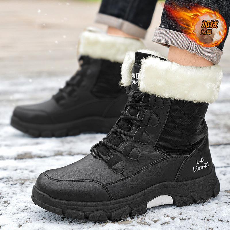 Bottes de style britannique à la mode pour hommes