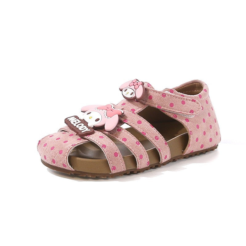 Summer Baby Girls Sandales romaines aux pieds fermés