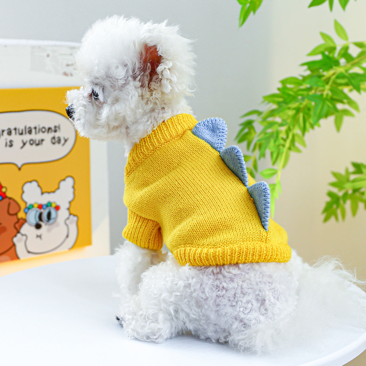 Vêtements de chien d'anneau d'animal chaud
