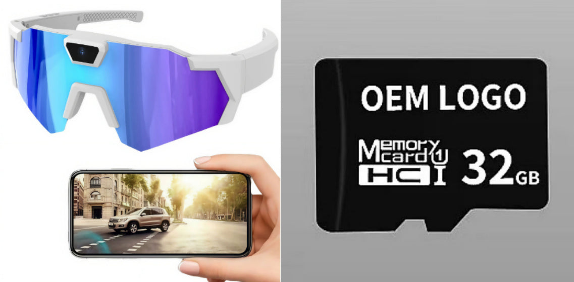 Lunettes d'équitation intelligentes AI avec caméra