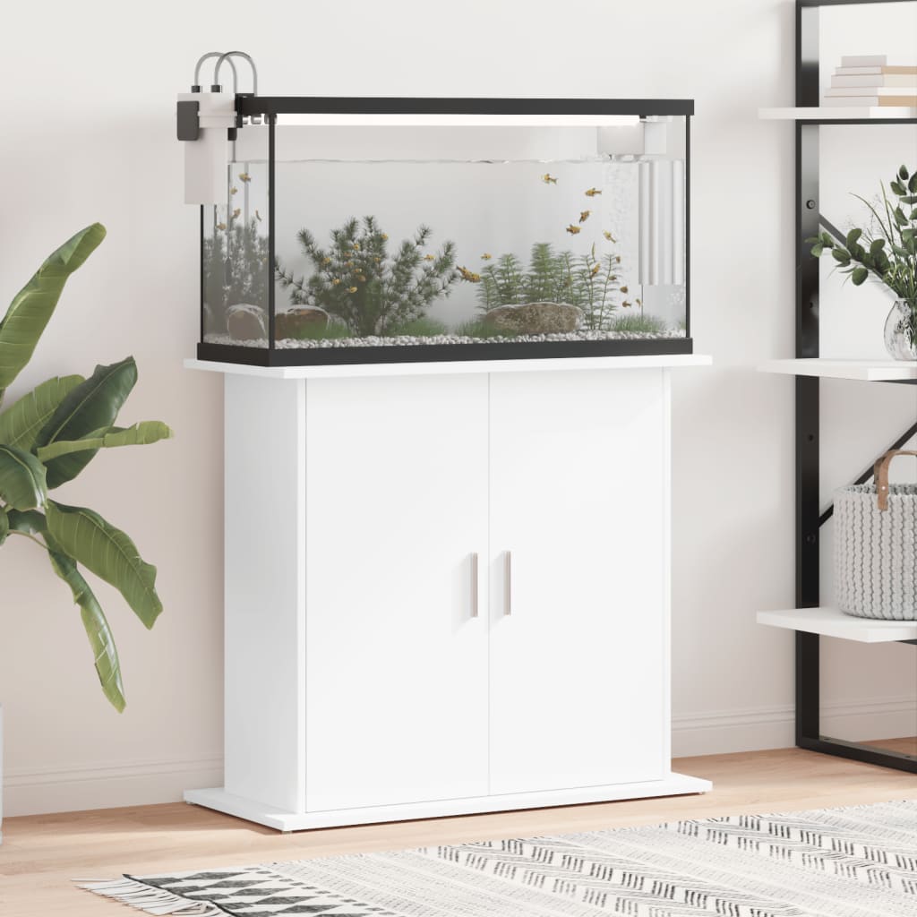 Aquarium Stand 81x Bois Matériel Aquarium Stand Sonoma Chêne 81