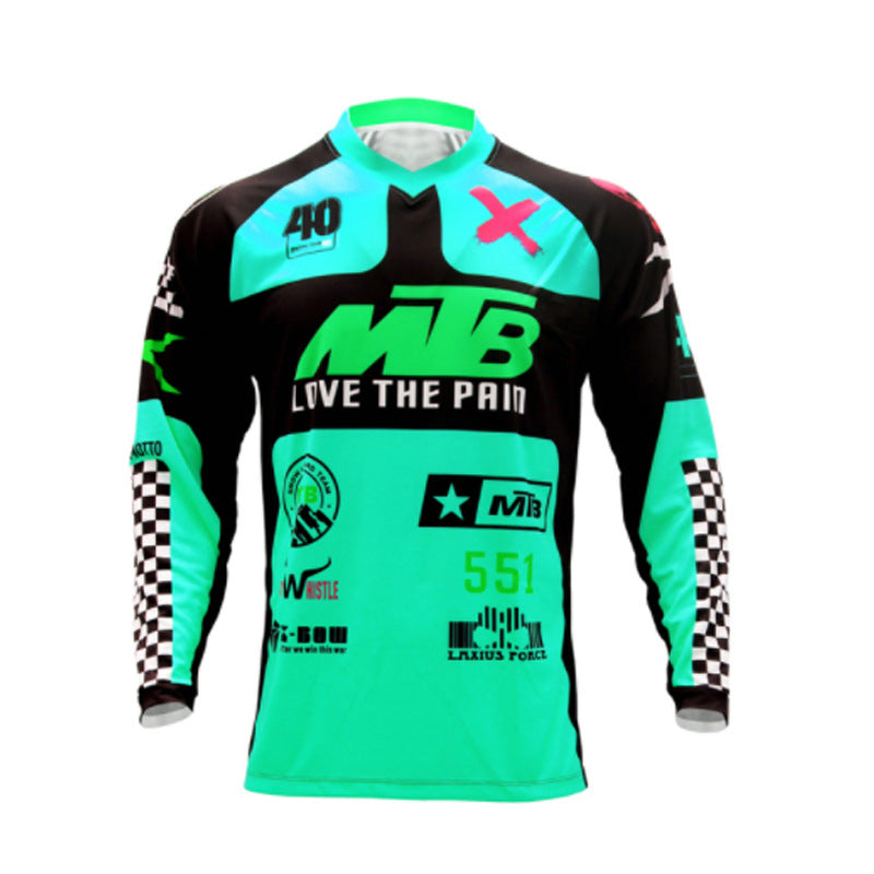 Remise de vitesse à manches longues VTT Cycling Jersey