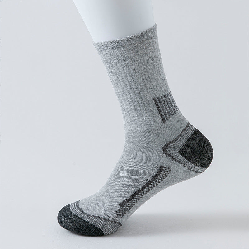 Chaussettes longues de sport rayée