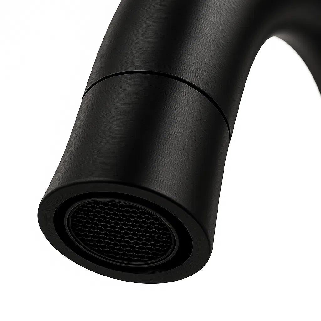 Robinet de salle de bain large de 8 pouces