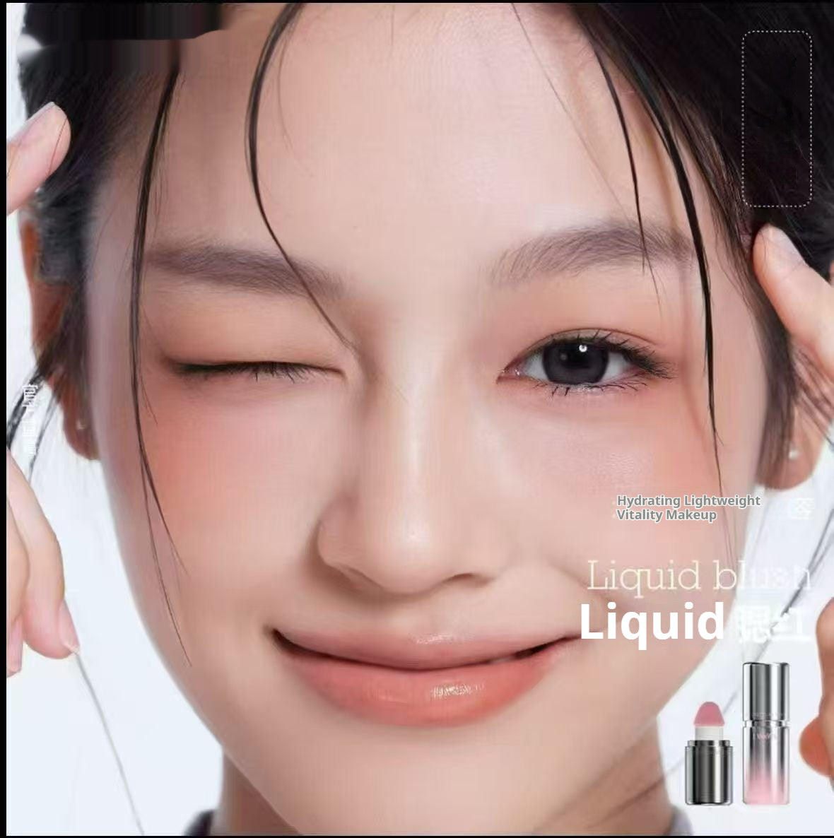 Radiant et clair contournant Blush