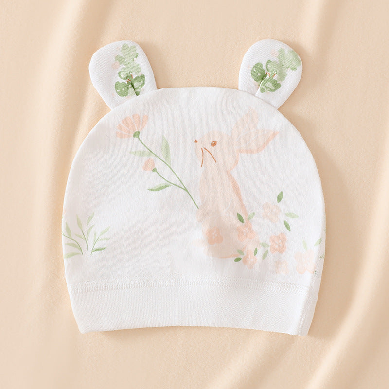 Chapeau bébé porte de protection en coton double couche