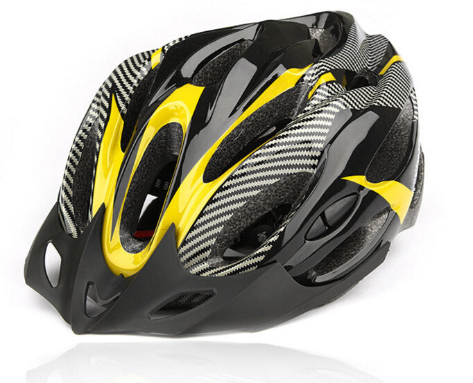 Chapeau de vélo de montagne en fibre de carbone