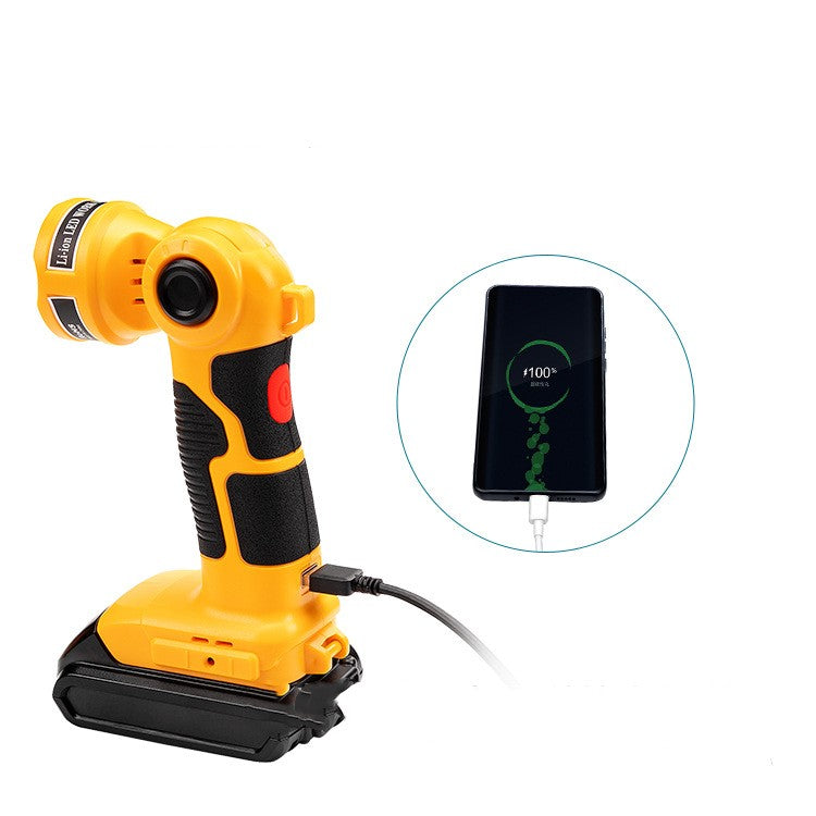Grande lampe verticale 18V Lithium batterie éclairage extérieur LED