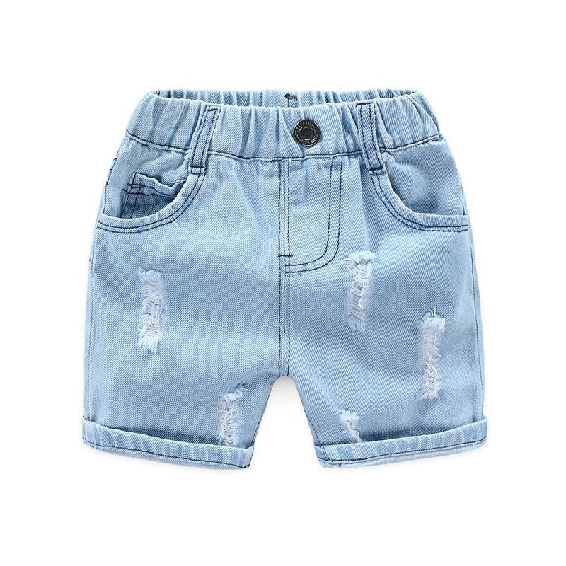 Short de plage Jeans Ripped pour garçons