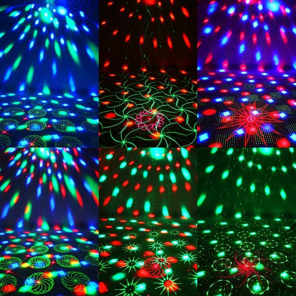 1240 Motif LED Projecteur laser Stage Lumière RGB Parti KTV Club Lumières Noël