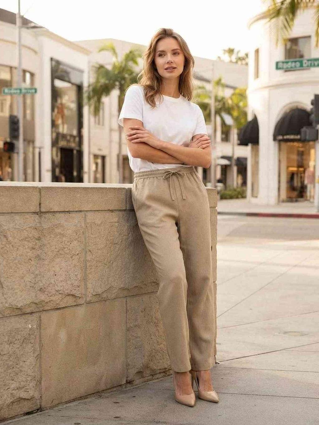 Ladies Long Pants