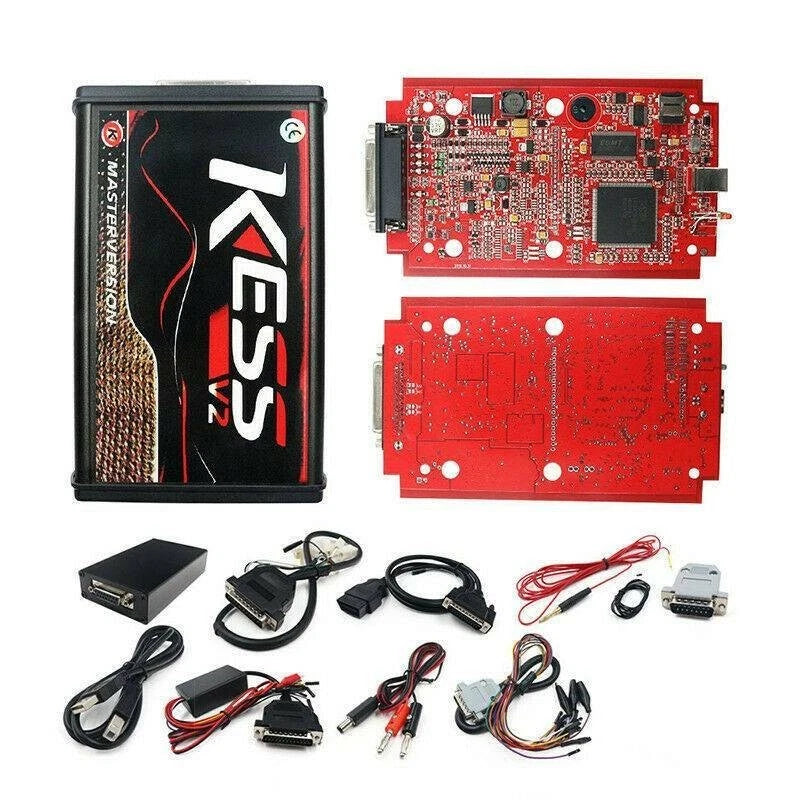 Red PCB KESS V2 V5.017 ECU Tuning Full Kit EU Master Online Pas de limite de jeton