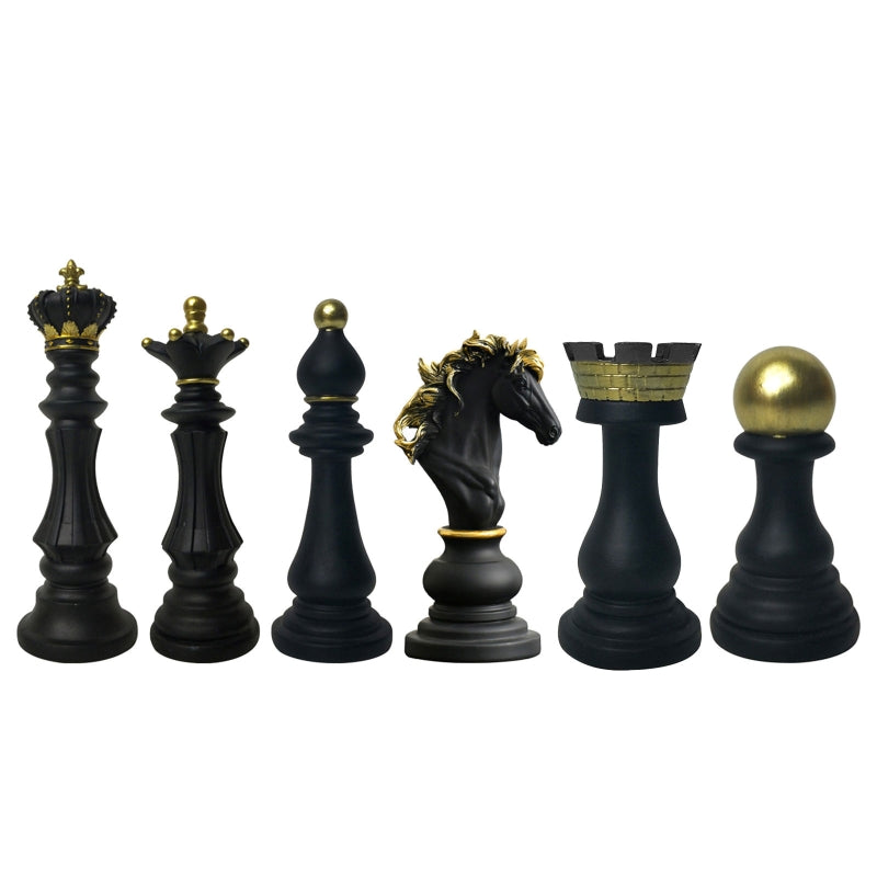 Ornements de résine d'échecs créatifs