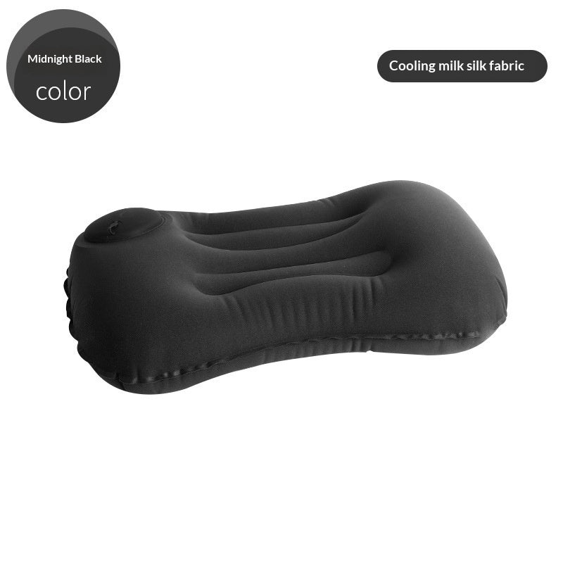 Oreiller gonflable à compression pliable portable