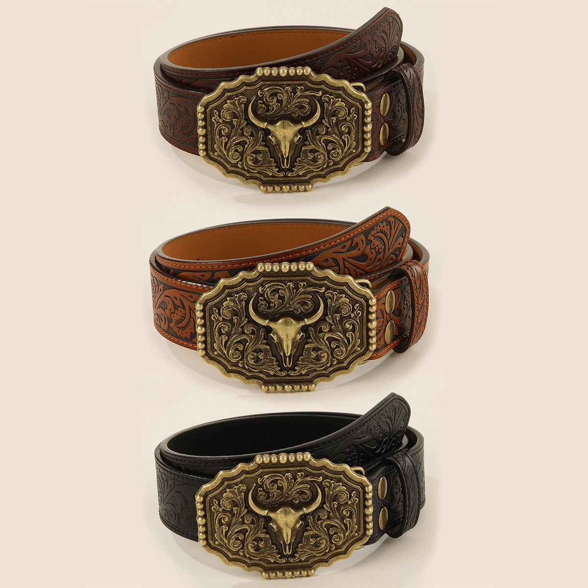 Personnalité de mode Western Denim Style Ceinture