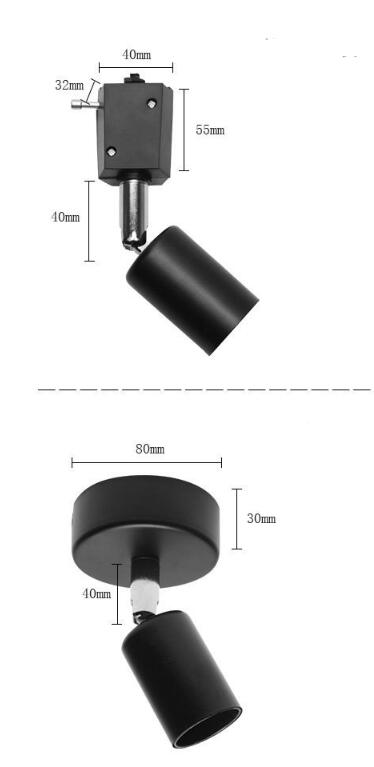 Type of LED ceiling screw lamp E27