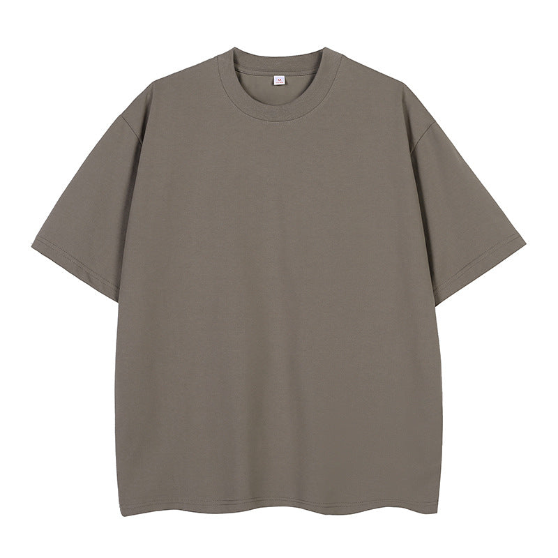 T-shirt en coton absorbant à manches courtes en fil double
