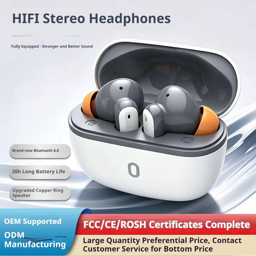 KP-122 Ecouteurs Bluetooth sans fil les plus vendus Conception à l'oreille Longue durée de vie confortable