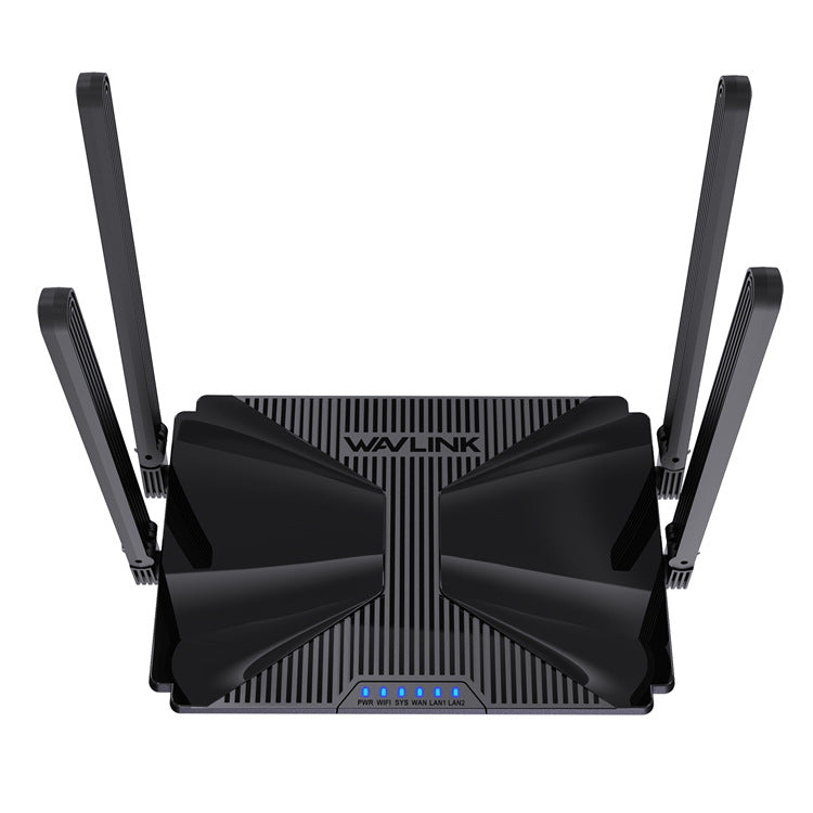 AX3000 Double-Band Gigabit Mesh Wi-Fi sans fil 6 Routeur avec 5dBi High-Gain Four-Antenna Des