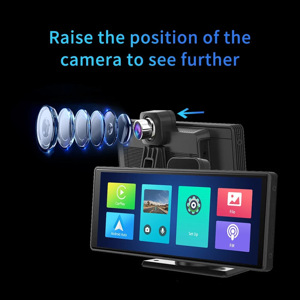 Smart Screen Front and Back Dual Recording 1080P Streaming Media Mobile Phone Projection C