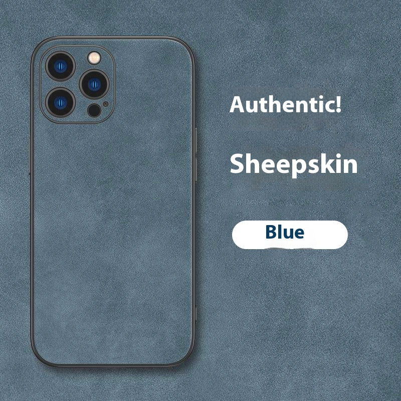 Téléphone portable Shell pour IPhone Simple Sheepskin haute sensibilité masculine