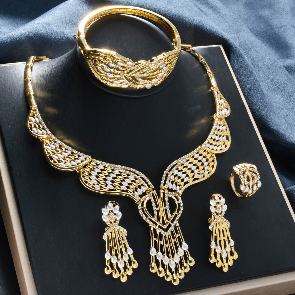 Bijoux exagérés de style européen et américain