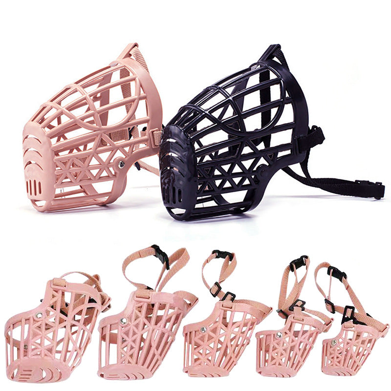 Anti-écorce Anti-bite Manger Casually Dog Masque Non-grinding Bouche Petit et de taille moyenne