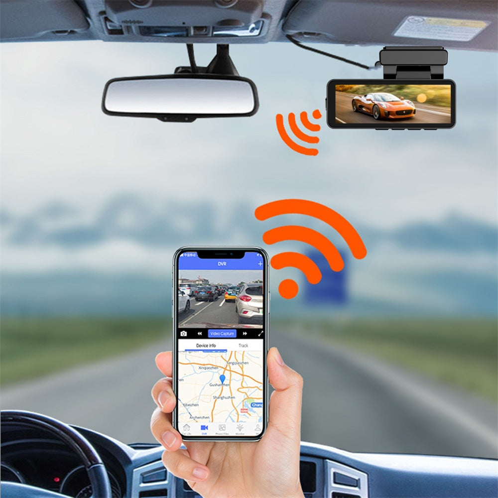 Dashcam d'enregistrement avant et arrière