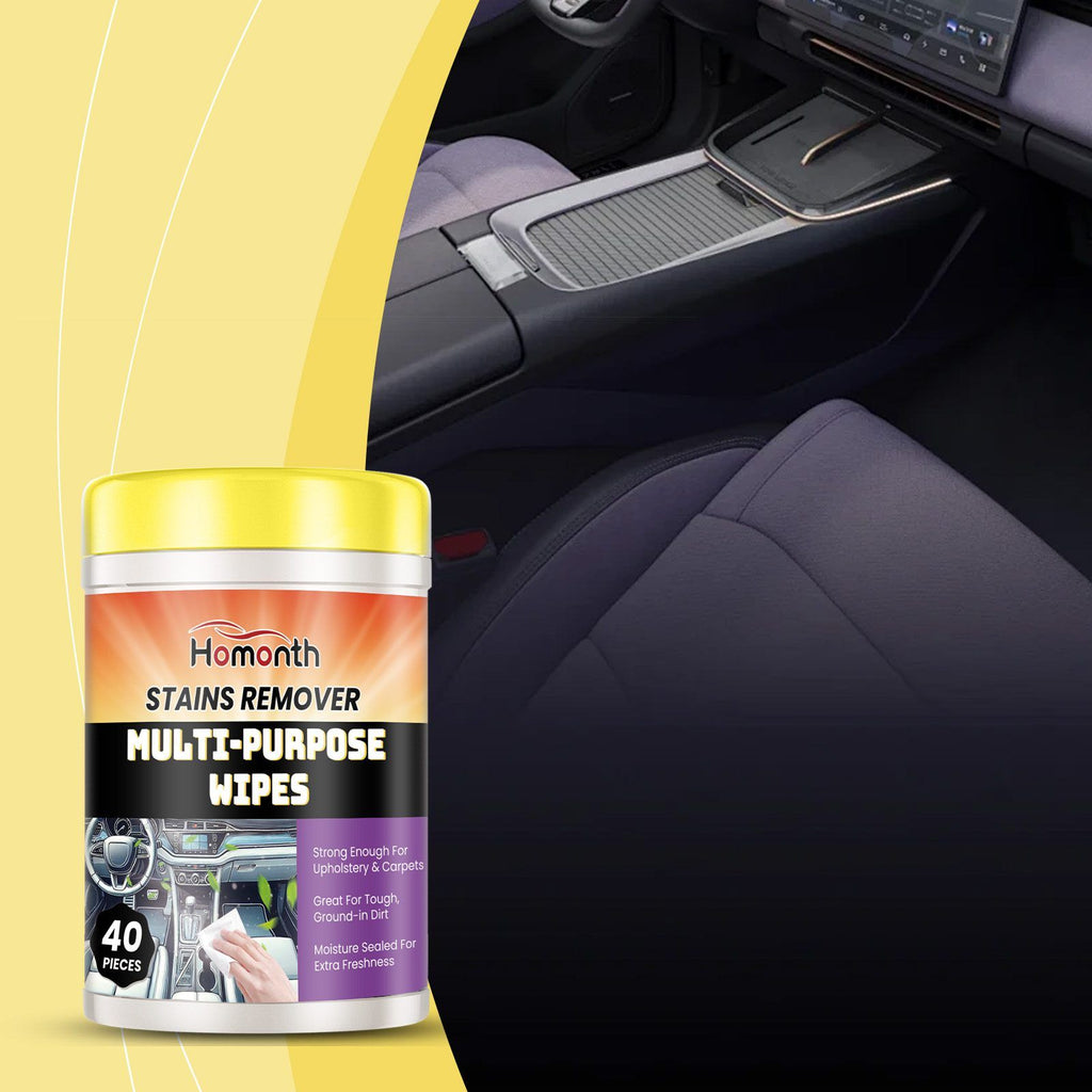 Wipes de nettoyage intérieur de l'automobile HOMONTH