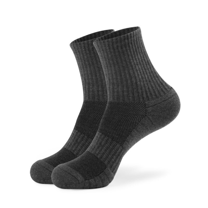 Chaussettes de sport en coton pur avec une semelle essoufflée