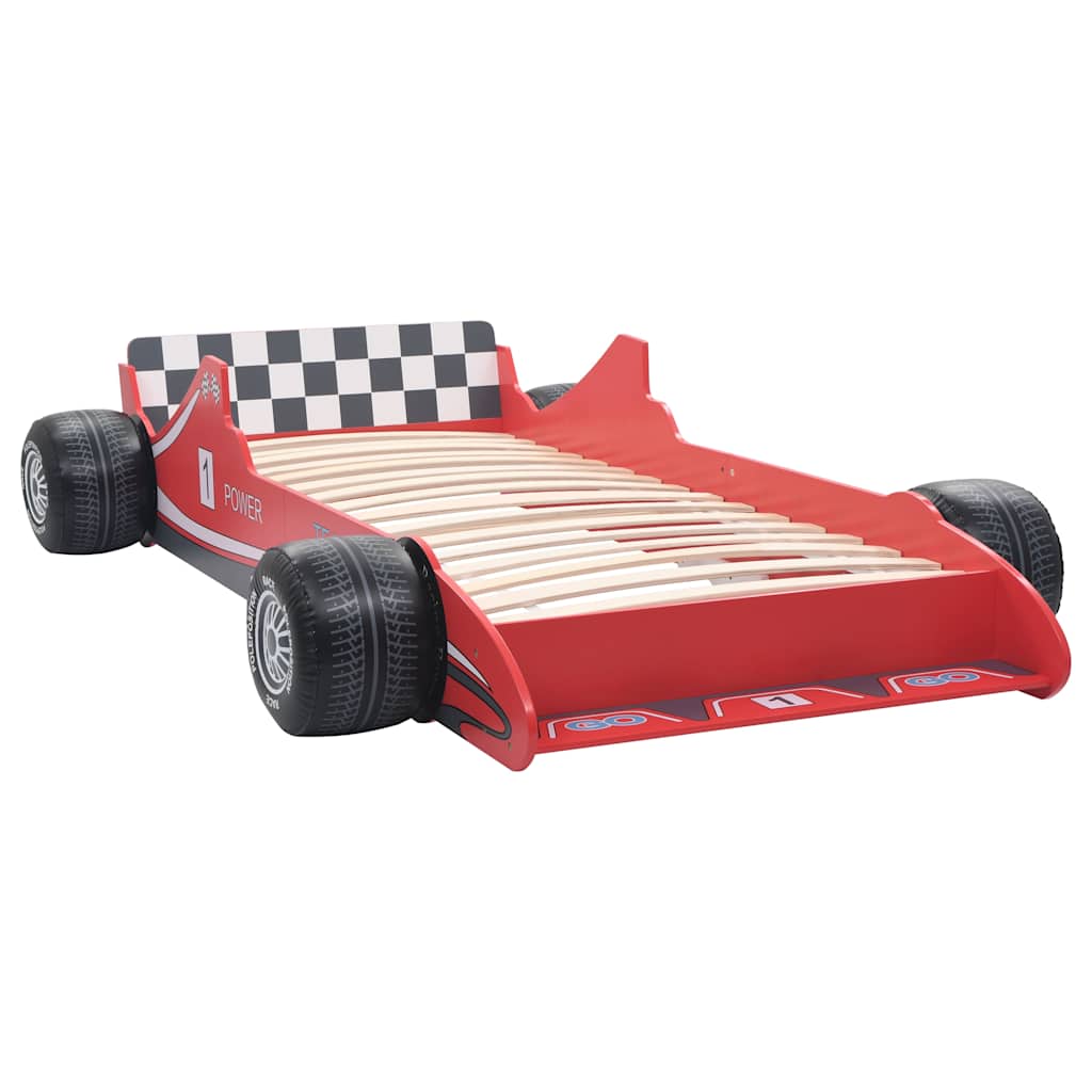 Lit pour enfants dans la conception de voiture de course lit pour enfants dans la conception de voiture de course