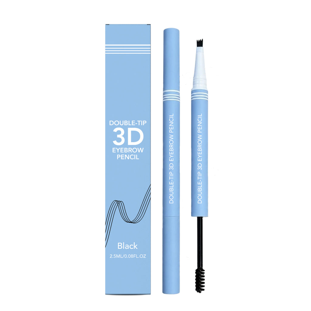 Crayon à sourcils 3D double tête