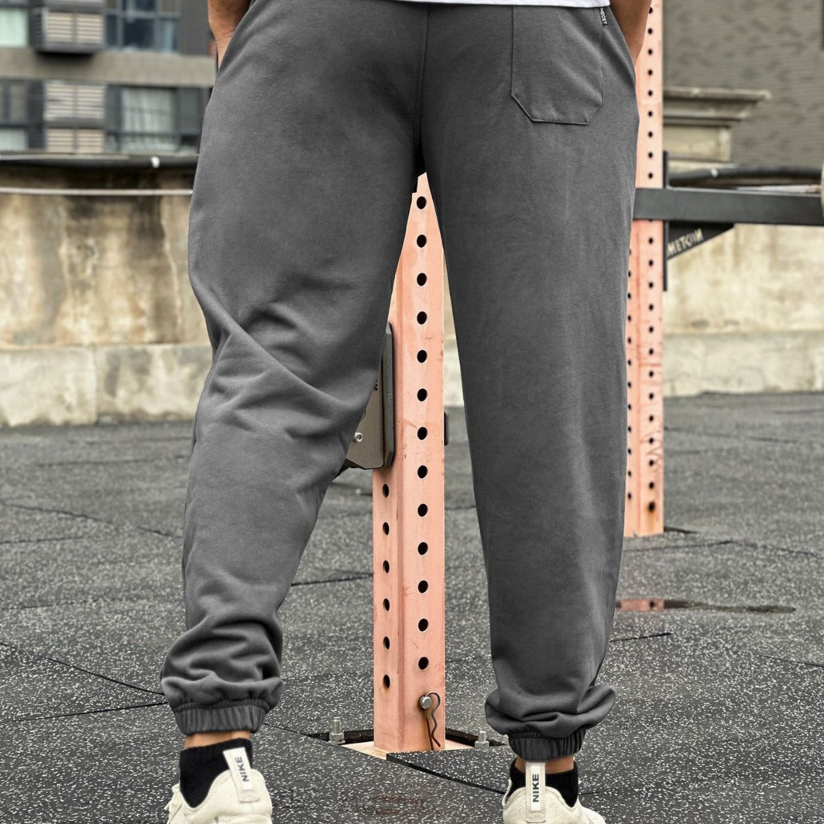 Pantalons de jogging à mâchement de sweat