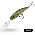 Yuantou Road Subhard Bait Floating Long Tongue Plate 90mm16g
