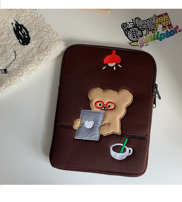 Mignon ours Portable Sac Liner