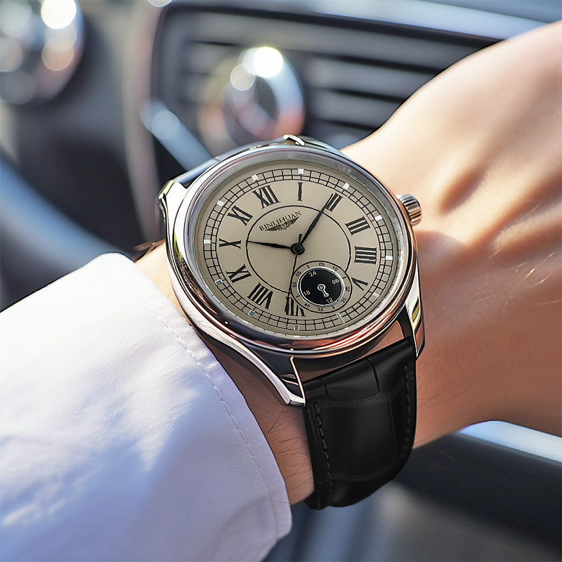 Montre Quartz homme classique et confortable résistant à l'eau